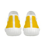 Bannana Yellow  Mesh Knit Sneakers