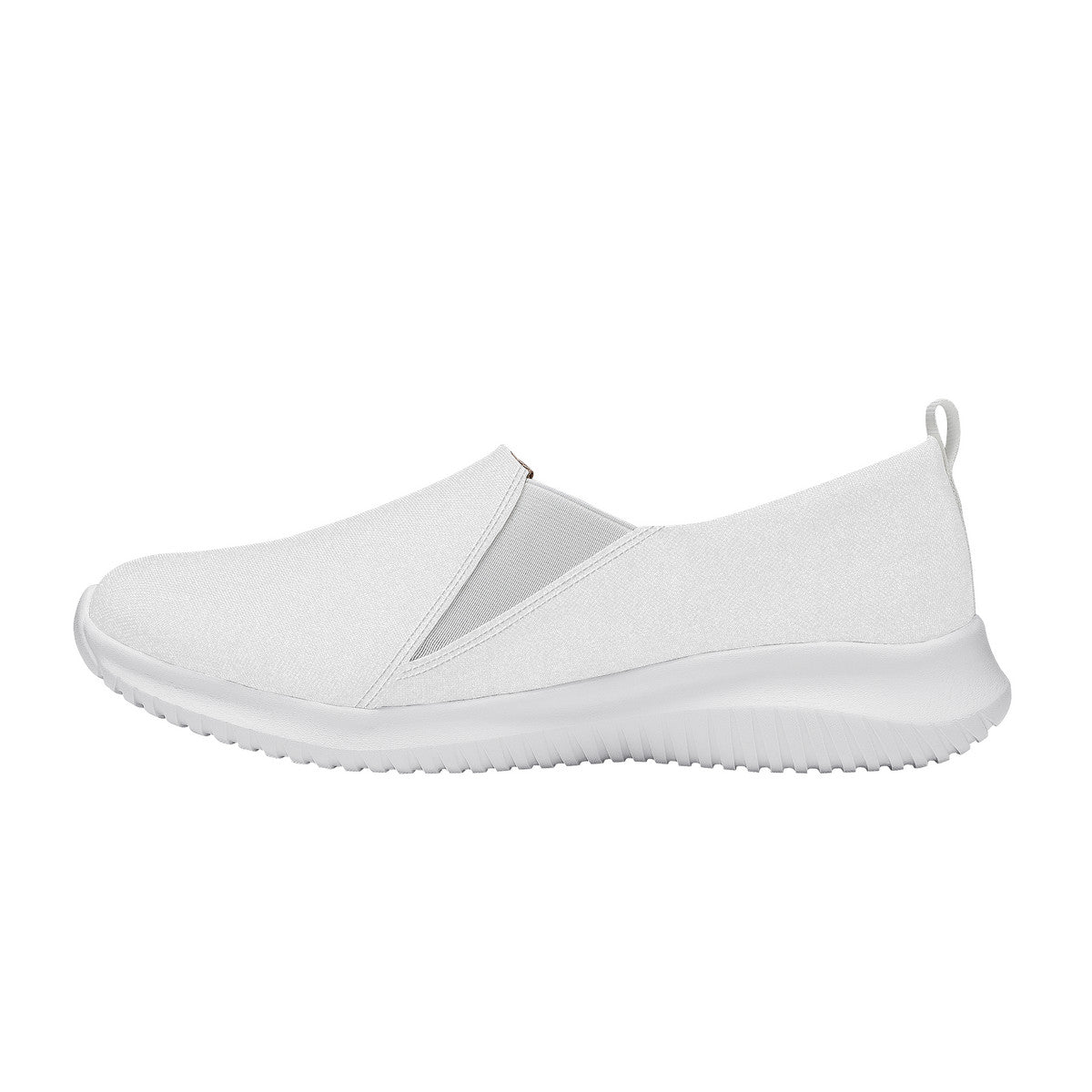 White Women's Casual Slip On Shoe