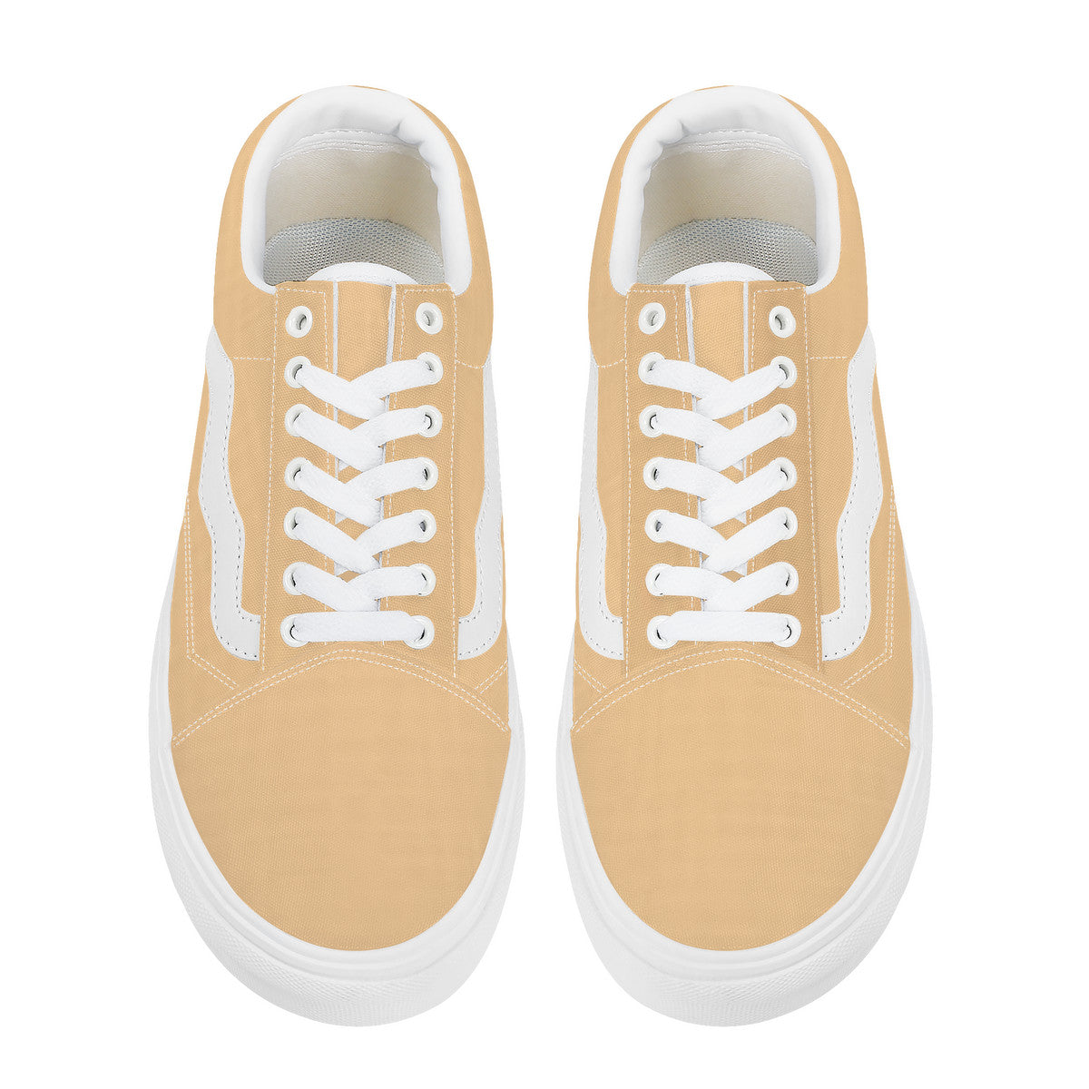Tan Low Top Flat Sneaker