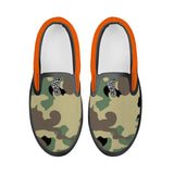 Camo Pattern Kids Slip-on shoes