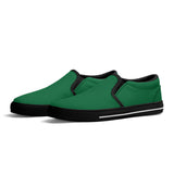 Green Unisex Slip-on Shoes