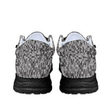 Unisex Gray Woolen Loafers