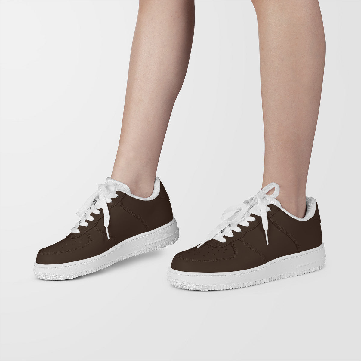 Brown Low Top Unisex Sneaker