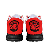 Red Unisex Canvas Loafers