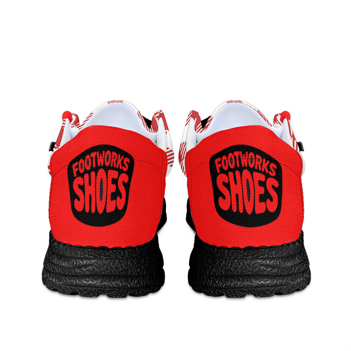 Red Unisex Canvas Loafers