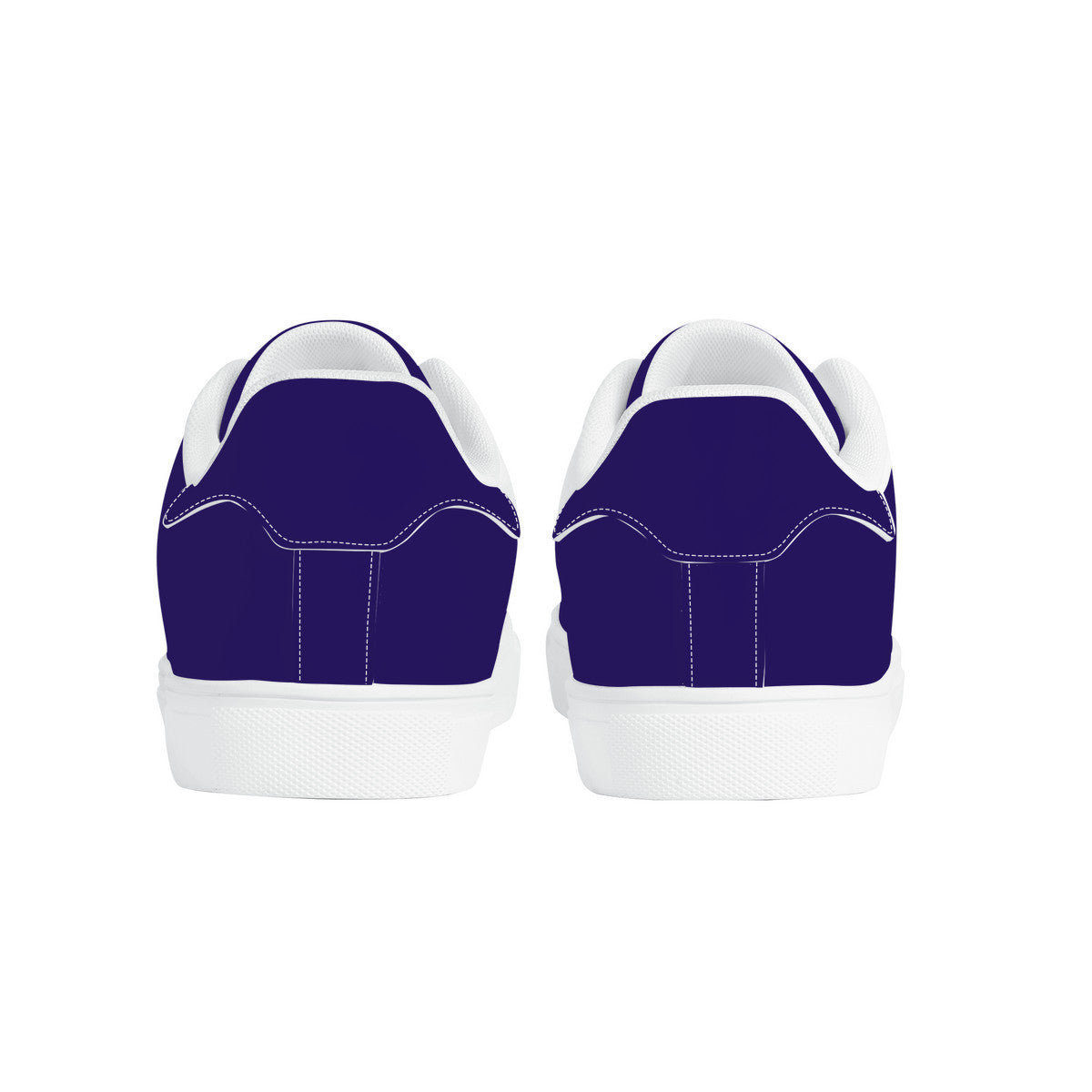 Ravens Purple Low-Top Synthetic Leather Sneakers