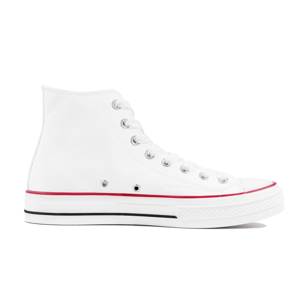 White High Top Canvas Shoes
