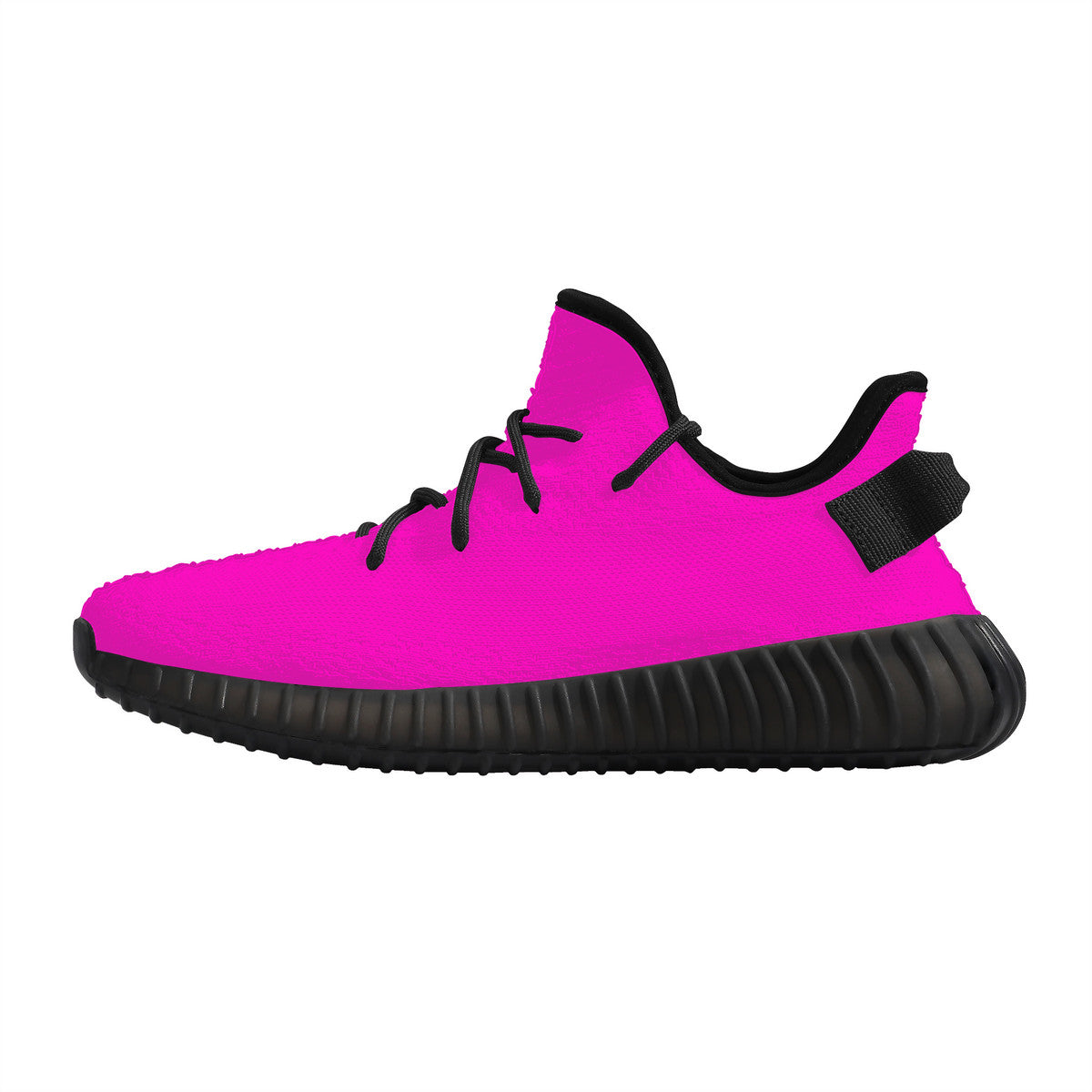 Hot Pink Breathable Mesh Knit Sneaker