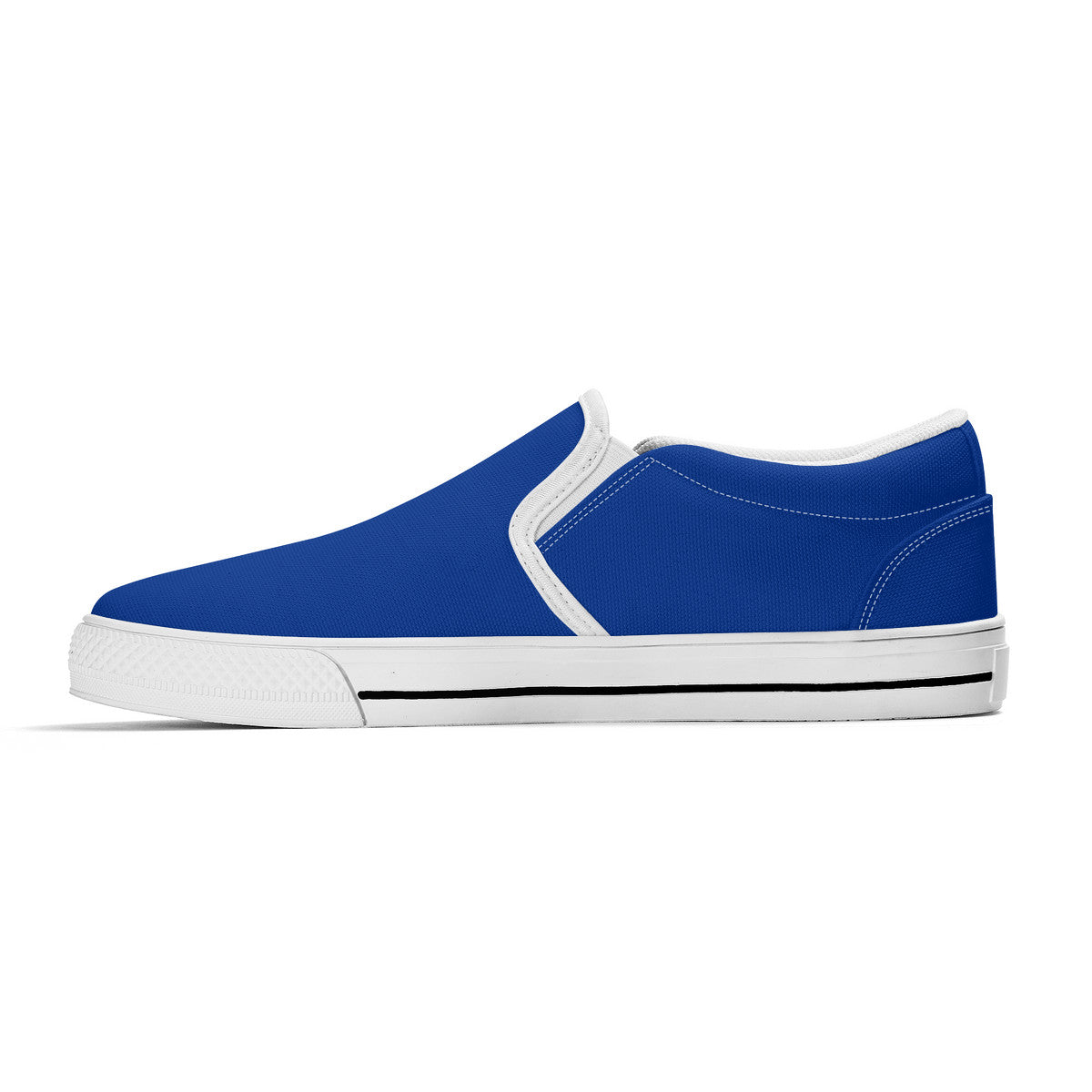Navy Blue Unisex Slip-on Shoes
