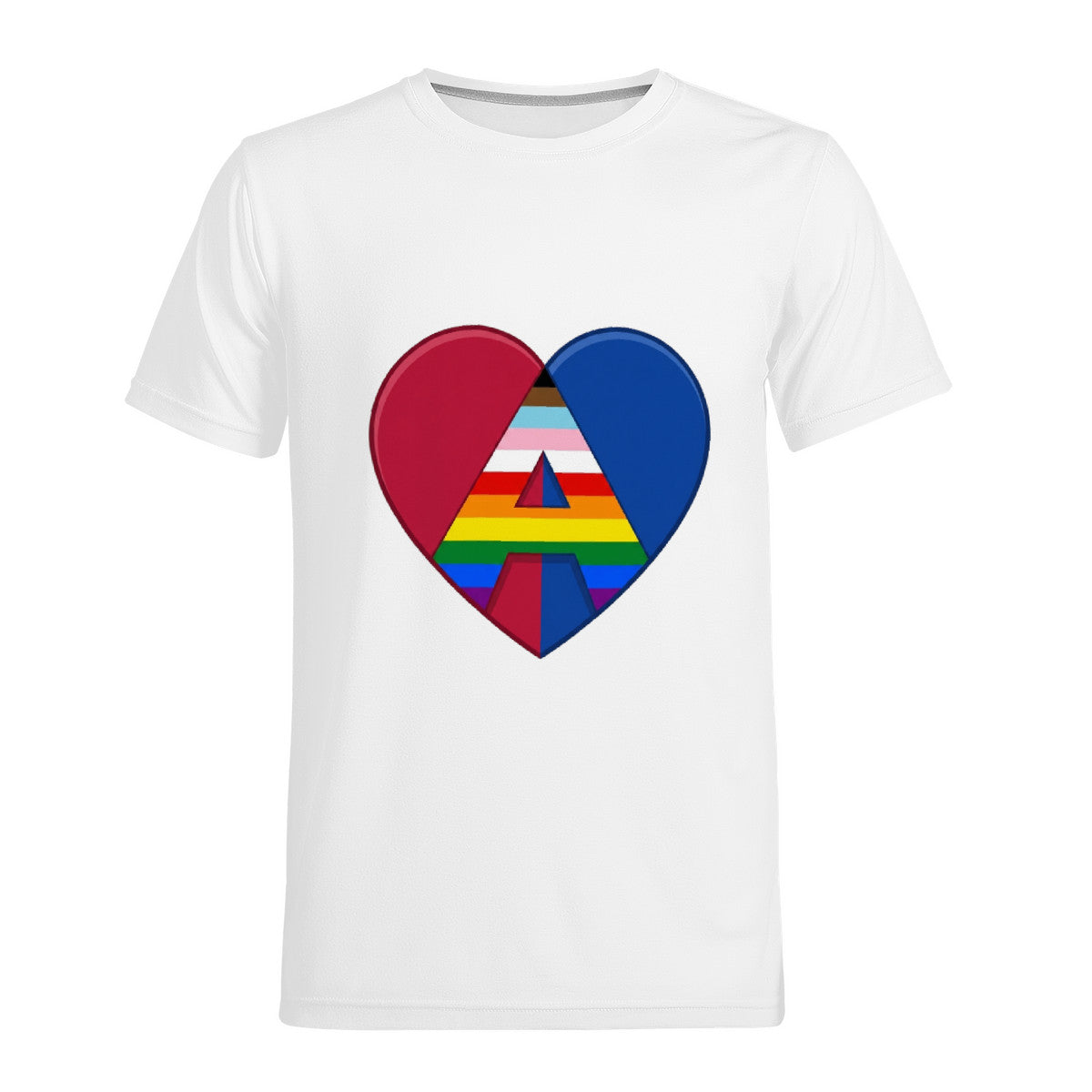 Straight LGTBQ Ally Men's T-Shirt