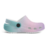 Kid's Mermaid Gradient Casual Clogs