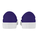 Ravens Purple Skate Slip On Shoes