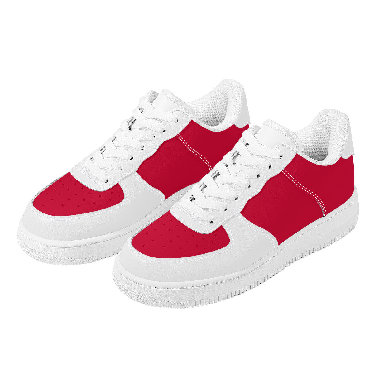 Red Low Top Unisex Sneaker