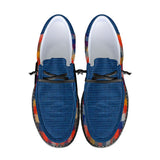 Multicolor Unisex Canvas Loafers
