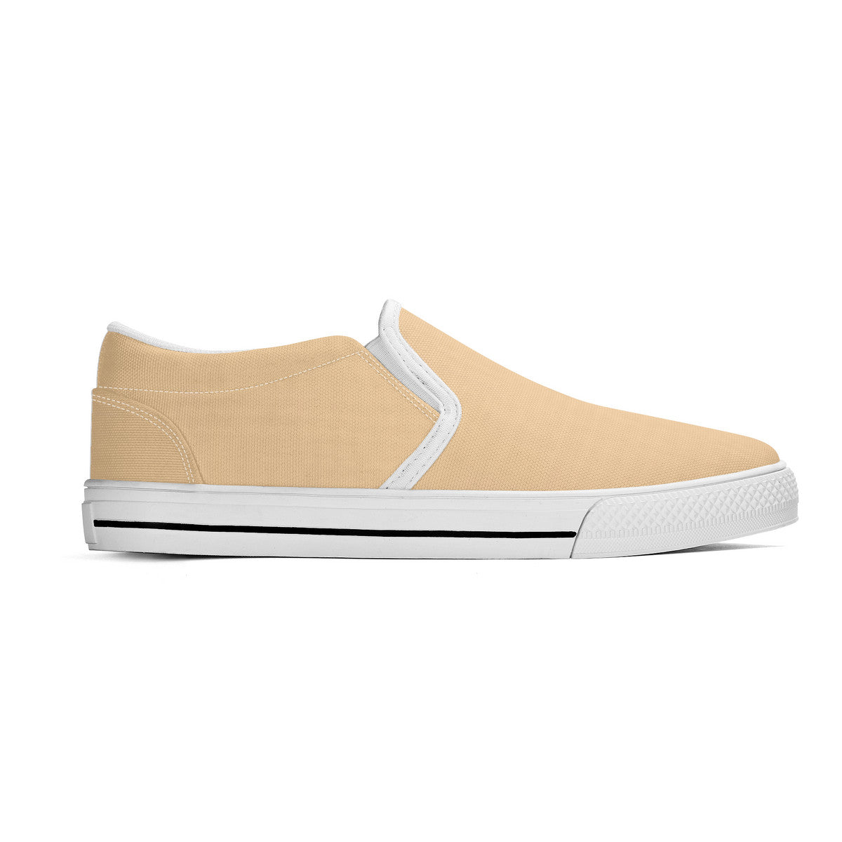 TanUnisex Slip-on Shoes