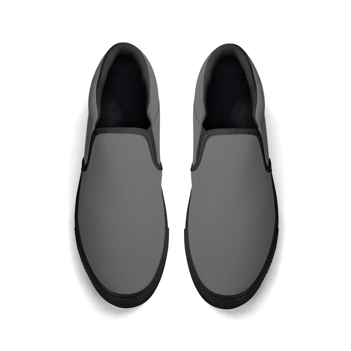 Puter Gray Unisex Slip-on Shoes