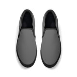 Puter Gray Unisex Slip-on Shoes