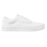 White Low Top Flat Sneaker