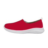 Trendy Red Women's Casual Slip On Shoe