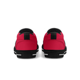Trendy Red Unisex Slip-on Shoes