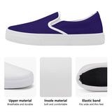 Ravens Purple Skate Slip On Shoes