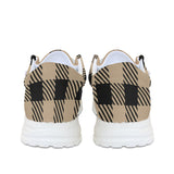 Tan Canvas Unisex Loafers