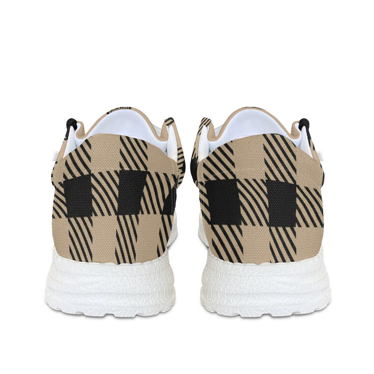 Tan Canvas Unisex Loafers