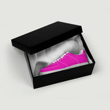 Hot Pink Low Top Unisex Sneaker