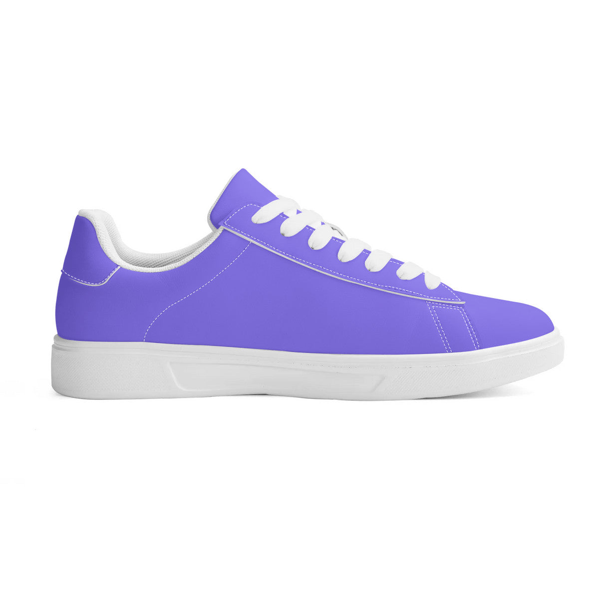 Purple Unisex Premium Synthetic Leather Sneakers