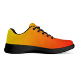 Unisex Orange Gradiant Athletic Running Shoes