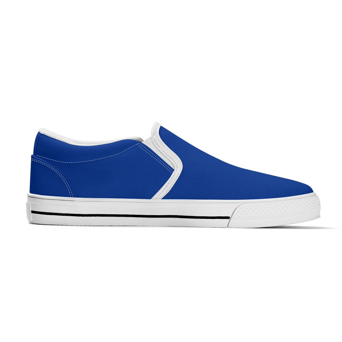 Navy Blue Unisex Slip-on Shoes