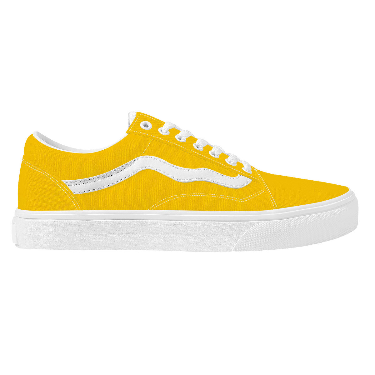Bannana Yellow Low Top Flat Sneaker