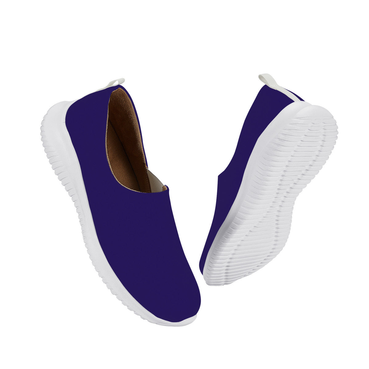 Ravens Purple Women's Casual Slip On Shoe