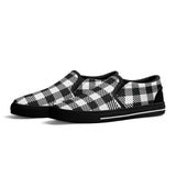 Buffalo Check Unisex Slip-on Shoes