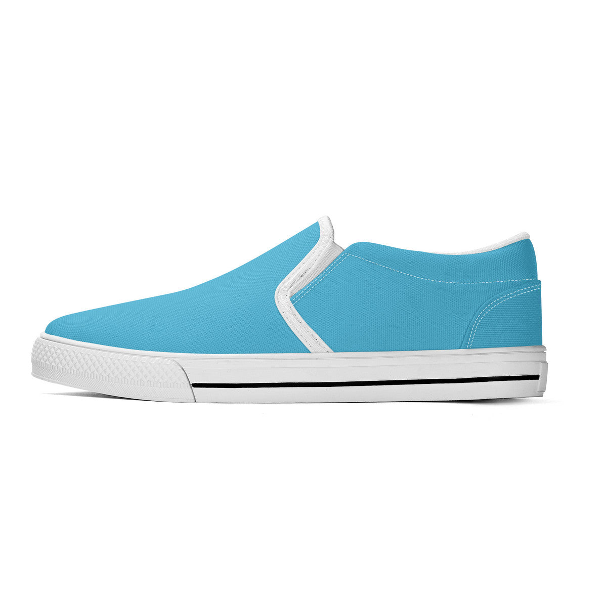 Blue Unisex Slip-on Shoes