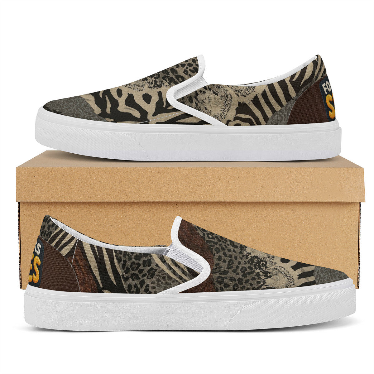 Welcome to the Jungle Slip On Shoes