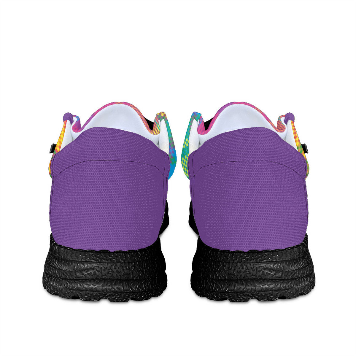 Plaid Canvas Loafers