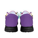 Plaid Canvas Loafers