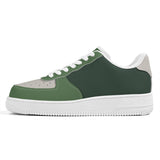 Green Camo Unisex Microfiber Sneakers