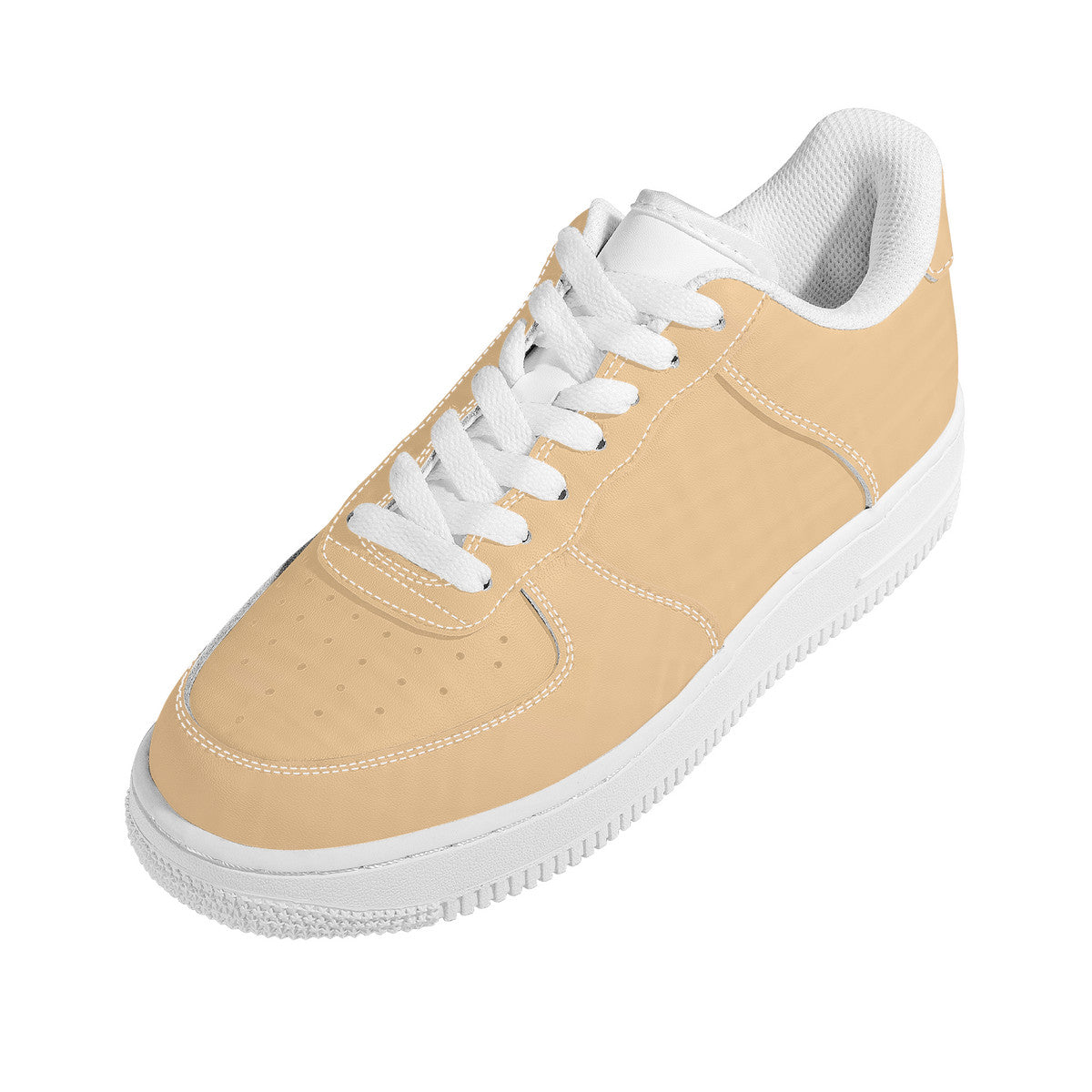Tan Low Top Unisex Sneaker