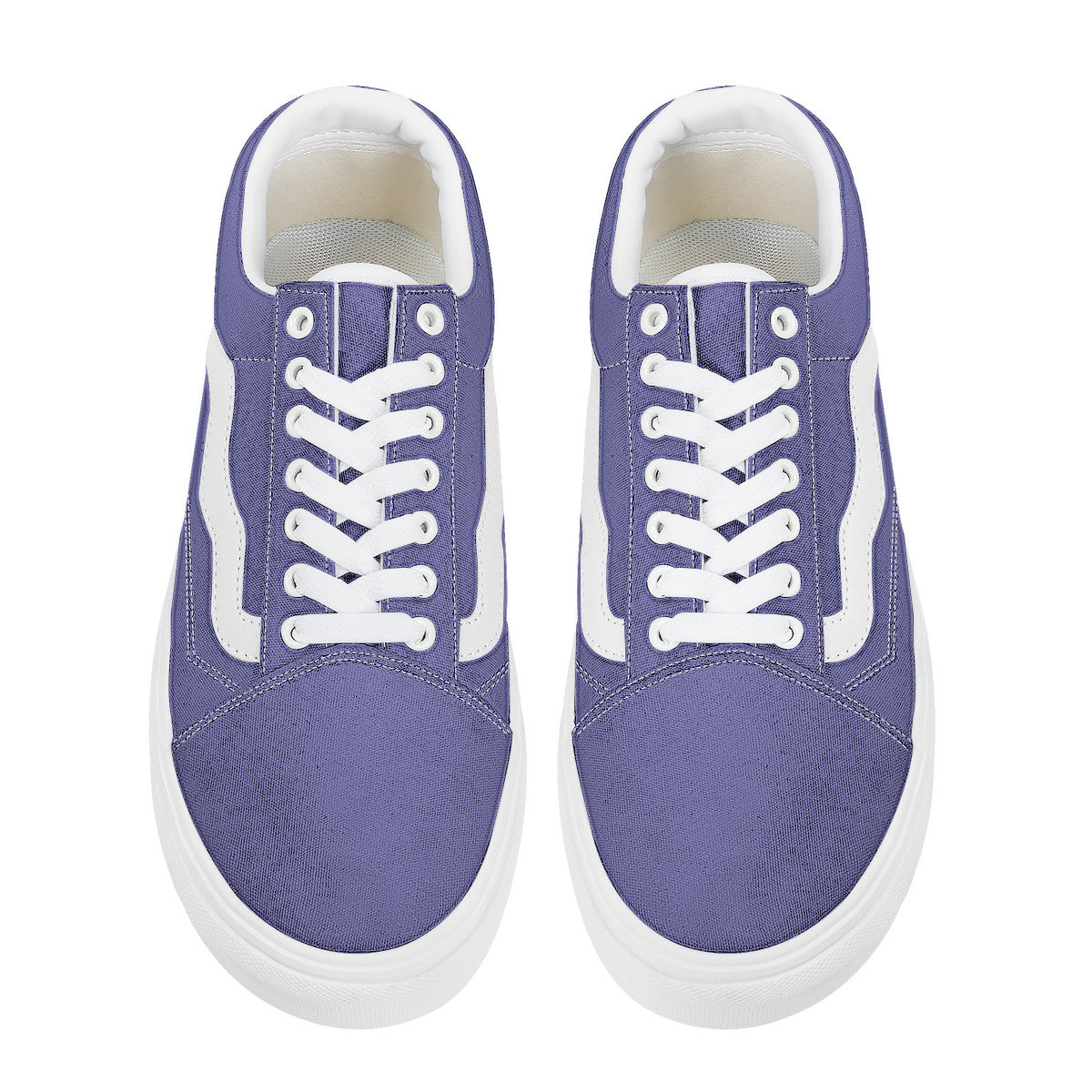 Lavender Purple Low Top Flat Sneaker