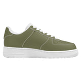 Olive Green Low Top Unisex Sneaker