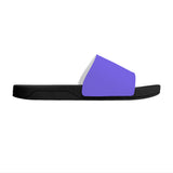 Purple Slide Sandals - Black