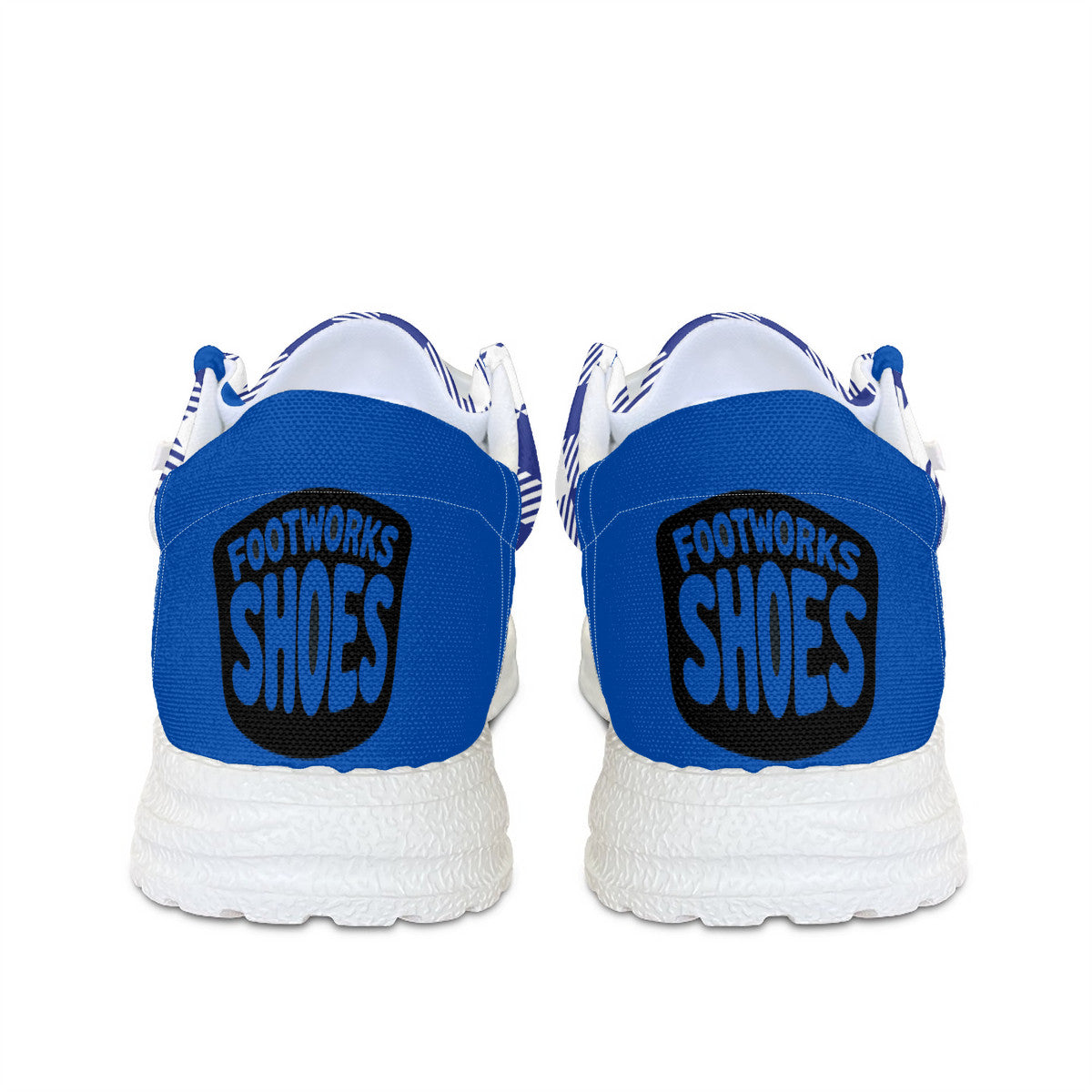 Blue Unisex Canvas Loafers