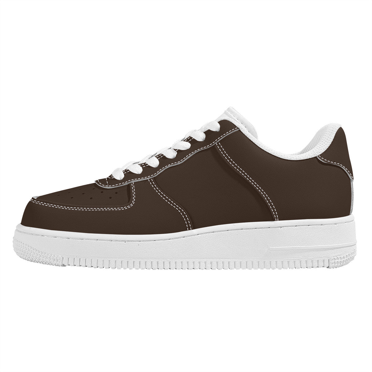 Brown Low Top Unisex Sneaker