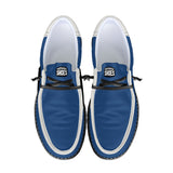 Unisex blue Canvas Loafers