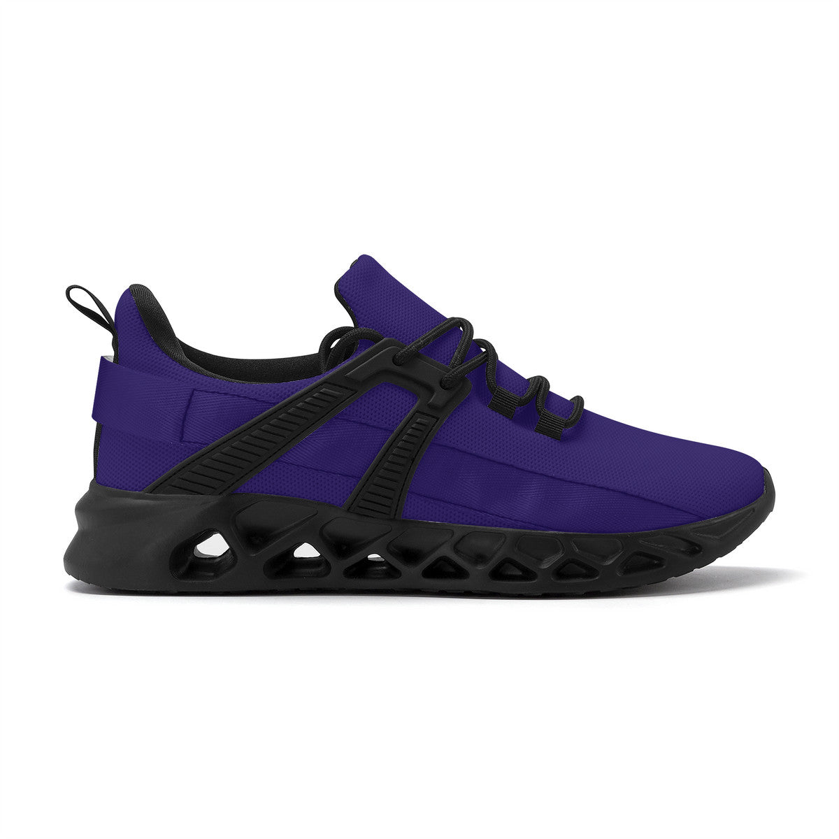 Ravens Purple Elastic Sport Sneakers