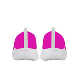 Women's Hot Pink Casual Slip On Shoe