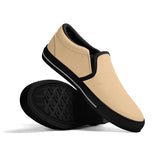 TanUnisex Slip-on Shoes