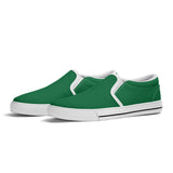 Green Unisex Slip-on Shoes